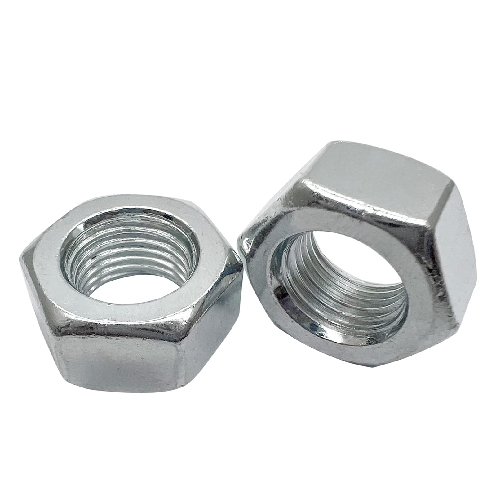 NGe 15pcs M12 x 1.25mm Pitch Hex Nuts, Metric Fine Thread